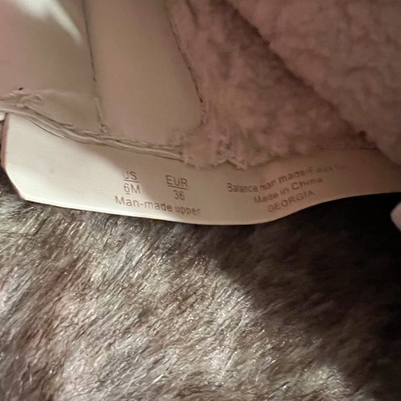 Women's Cream Lace-Up Boots - Picture 6 of 6